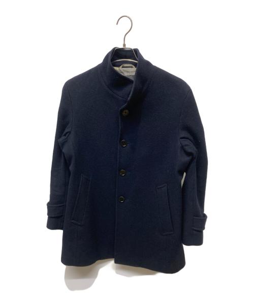 BLACK LABEL CRESTBRIDGE（ブラックレーベル クレストブリッジ）BLACK LABEL CRESTBRIDGE (ブラックレーベル クレストブリッジ) ウール混コート ネイビー サイズ:Mの古着・服飾アイテム
