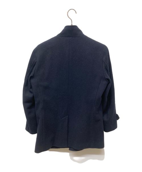 BLACK LABEL CRESTBRIDGE（ブラックレーベル クレストブリッジ）BLACK LABEL CRESTBRIDGE (ブラックレーベル クレストブリッジ) ウール混コート ネイビー サイズ:Mの古着・服飾アイテム