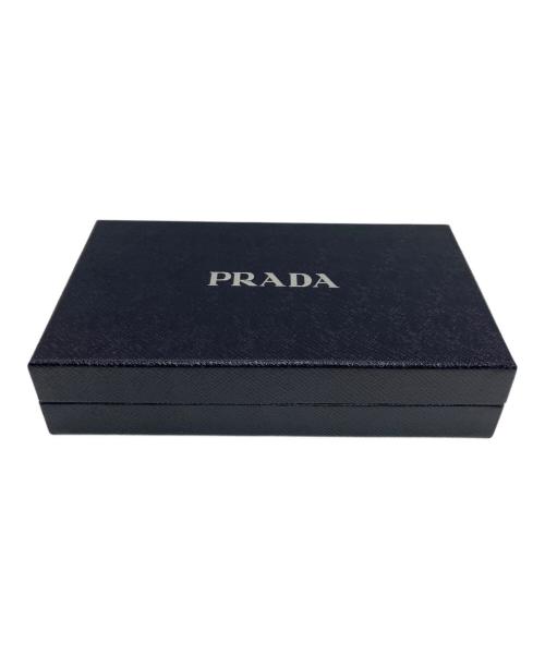 PRADA（プラダ）PRADA (プラダ) 長財布 ネイビーの古着・服飾アイテム