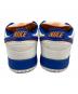 中古・古着 NIKE (ナイキ) MEDICOM TOY (メディコムトイ) スニーカー ホワイト×ブルー サイズ:27cm：270000円