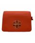 TORY BURCH（トリーバーチ）の古着「レザーショルダーバッグ」｜オレンジ