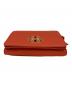 中古・古着 TORY BURCH (トリーバーチ) レザーショルダーバッグ オレンジ：12000円