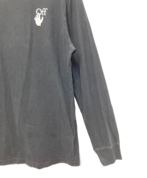 OFFWHITE（オフホワイト）OFFWHITE (オフホワイト) 長袖カットソー ブラック サイズ:XLの古着・服飾アイテム