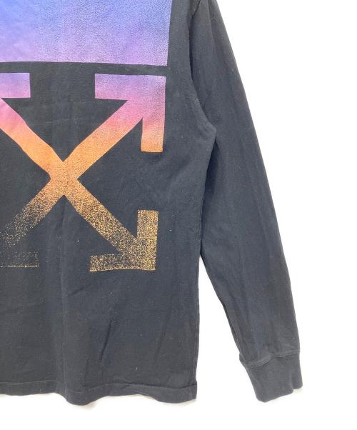 OFFWHITE（オフホワイト）OFFWHITE (オフホワイト) 長袖カットソー ブラック サイズ:XLの古着・服飾アイテム