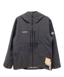 MAMMUT（マムート）の古着「ストーニー ハードシェル フーデッド」｜ブラック