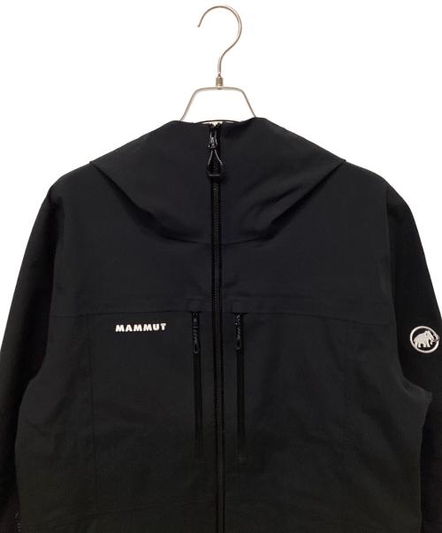 MAMMUT（マムート）MAMMUT (マムート) ストーニー ハードシェル フーデッド ブラック サイズ:XL 未使用品の古着・服飾アイテム