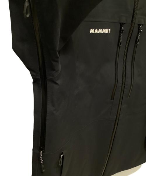MAMMUT（マムート）MAMMUT (マムート) ストーニー ハードシェル フーデッド ブラック サイズ:XL 未使用品の古着・服飾アイテム
