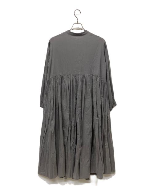 BEARDSLEY（ビアズリー）BEARDSLEY (ビアズリー) 長袖ワンピース グレー サイズ:Sの古着・服飾アイテム
