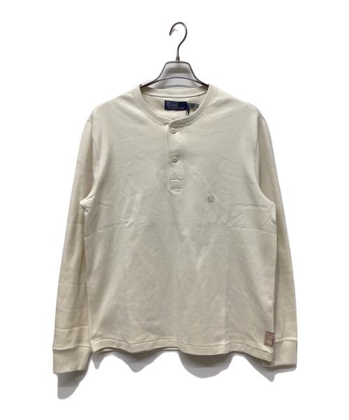 POLO RALPH LAUREN（ポロ・ラルフローレン）POLO RALPH LAUREN (ポロ・ラルフローレン) ロングスリーブカットソー ベージュ サイズ:L 未使用品の古着・服飾アイテム