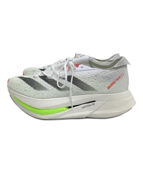 adidas（アディダス）adidas (アディダス) アディゼロ プライム X 2.0 ホワイト サイズ:26.5cmの古着・服飾アイテム