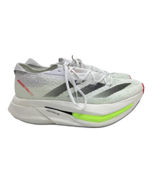 adidas（アディダス）adidas (アディダス) アディゼロ プライム X 2.0 ホワイト サイズ:26.5cmの古着・服飾アイテム