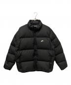 NIKEナイキ）の古着「ダウンジャケット」｜ブラック