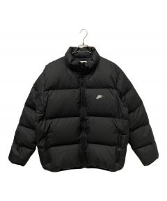 中古・古着通販】NIKE (ナイキ) リバーシブルダウンジャケット グレー