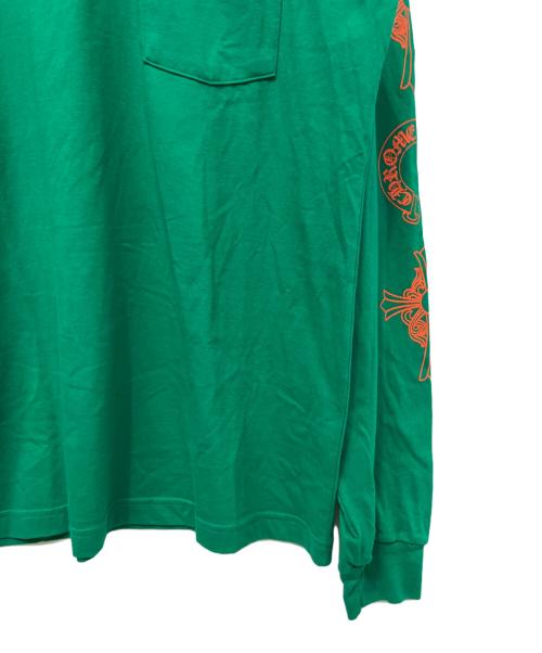 CHROME HEARTS（クロムハーツ）CHROME HEARTS (クロムハーツ) 長袖カットソー グリーン サイズ:L 未使用品の古着・服飾アイテム