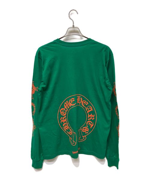 CHROME HEARTS（クロムハーツ）CHROME HEARTS (クロムハーツ) 長袖カットソー グリーン サイズ:L 未使用品の古着・服飾アイテム