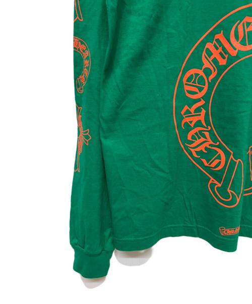 CHROME HEARTS（クロムハーツ）CHROME HEARTS (クロムハーツ) 長袖カットソー グリーン サイズ:L 未使用品の古着・服飾アイテム