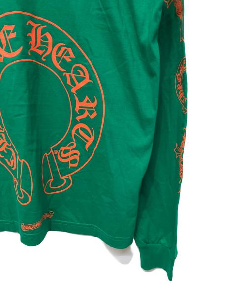 CHROME HEARTS（クロムハーツ）CHROME HEARTS (クロムハーツ) 長袖カットソー グリーン サイズ:L 未使用品の古着・服飾アイテム