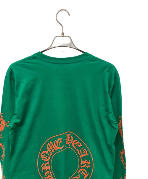 CHROME HEARTS（クロムハーツ）CHROME HEARTS (クロムハーツ) 長袖カットソー グリーン サイズ:L 未使用品の古着・服飾アイテム