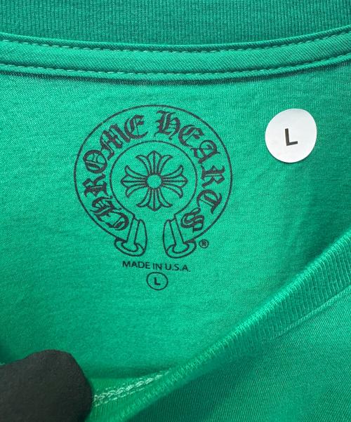 CHROME HEARTS（クロムハーツ）CHROME HEARTS (クロムハーツ) 長袖カットソー グリーン サイズ:L 未使用品の古着・服飾アイテム