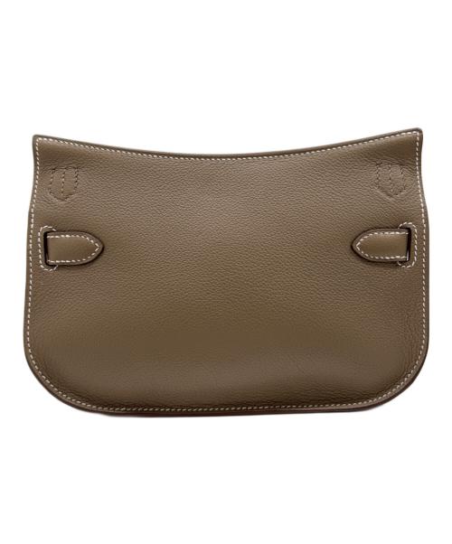 HERMES（エルメス）HERMES (エルメス) Jypsiere Mini ジプシエール ミニ/エバーカラー/ゴールド金具/エトゥープ/K刻印：2025年製  エトゥープ サイズ:ミニ/miniの古着・服飾アイテム