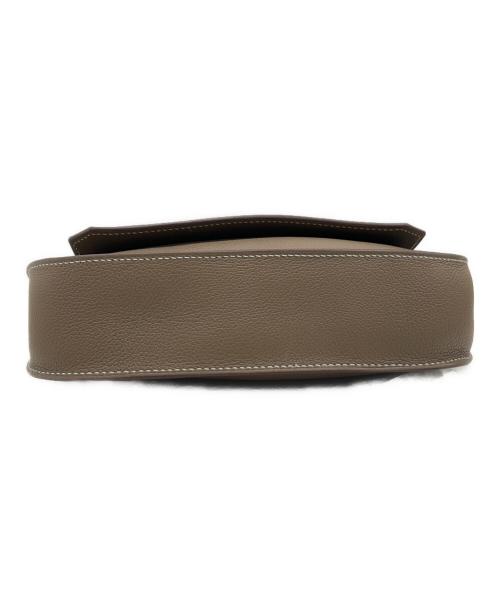 HERMES（エルメス）HERMES (エルメス) Jypsiere Mini ジプシエール ミニ/エバーカラー/ゴールド金具/エトゥープ/K刻印：2025年製  エトゥープ サイズ:ミニ/miniの古着・服飾アイテム