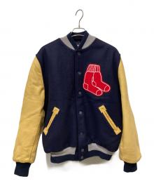 MITCHELL & NESS×MLB（ミッチェルアンドネス×エムエルビー）の古着「スタジャン」｜ネイビー