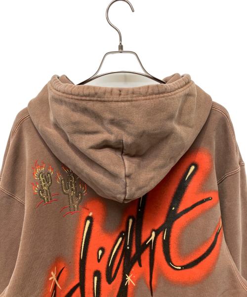 Travis Scott（トラヴィススコット）TRAVIS SCOTT (トラヴィススコット) JORDAN BRAND (ジョーダン ブランド) パーカー ブラウン サイズ:XLの古着・服飾アイテム