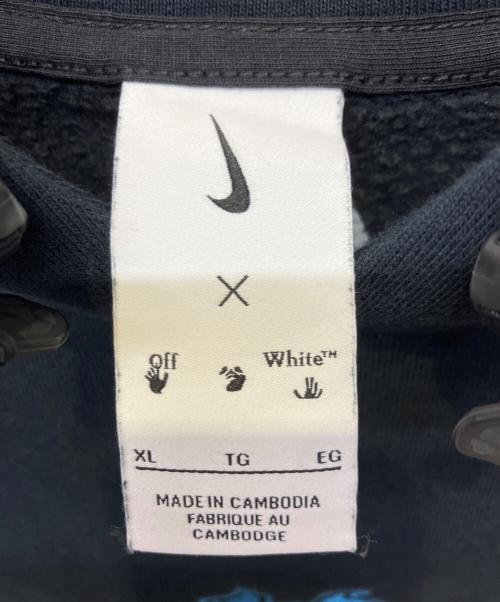NIKE（ナイキ）NIKE (ナイキ) OFFWHITE (オフホワイト) パーカー ブラック サイズ:XLの古着・服飾アイテム