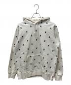 SUPREME×PLAY BOYシュプリーム×プレイボーイ）の古着「パーカー」｜ホワイト