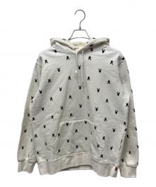 SUPREME×PLAY BOY（シュプリーム×プレイボーイ）の古着「パーカー」｜ホワイト