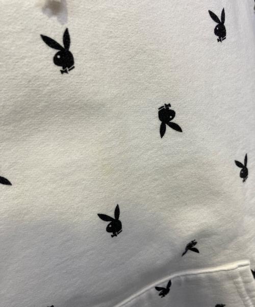 SUPREME（シュプリーム）SUPREME (シュプリーム) PLAY BOY (プレイボーイ) パーカー ホワイト サイズ:Lの古着・服飾アイテム