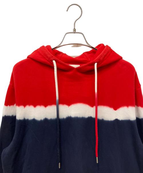 MONCLER（モンクレール）MONCLER (モンクレール) パーカー ネイビー×レッド サイズ:XXLの古着・服飾アイテム