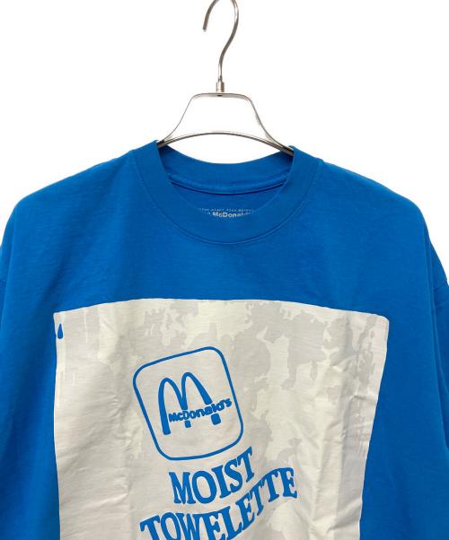 Cactus Plant Flea Market（カクタスプラントフリーマーケット）cactus plant flea market (カクタスプラントフリーマーケット) 半袖Tシャツ ブルー サイズ:XLの古着・服飾アイテム