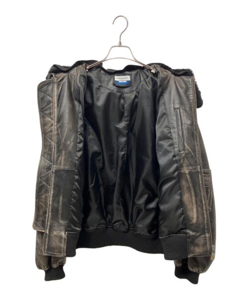 MAISON SPECIAL（メゾンスペシャル）MAISON SPECIAL (メゾンスペシャル) レザージャケット ブラック サイズ:1の古着・服飾アイテム
