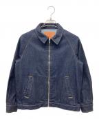 JAPAN BLUE JEANSジャパンブルージーンズ）の古着「デニムジップアップジャケット」｜インディゴ