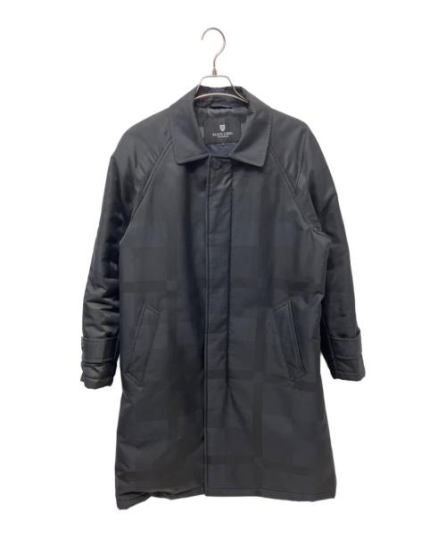 BLACK LABEL CRESTBRIDGE（ブラックレーベル クレストブリッジ）BLACK LABEL CRESTBRIDGE (ブラックレーベル クレストブリッジ) 中綿コート ブラック サイズ:Lの古着・服飾アイテム