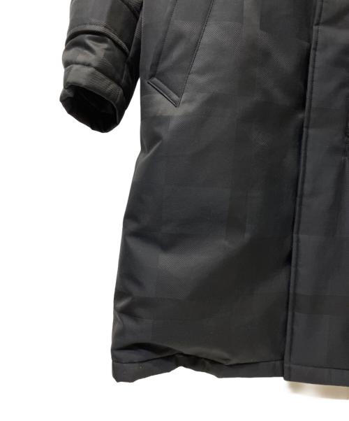 BLACK LABEL CRESTBRIDGE（ブラックレーベル クレストブリッジ）BLACK LABEL CRESTBRIDGE (ブラックレーベル クレストブリッジ) 中綿コート ブラック サイズ:Lの古着・服飾アイテム