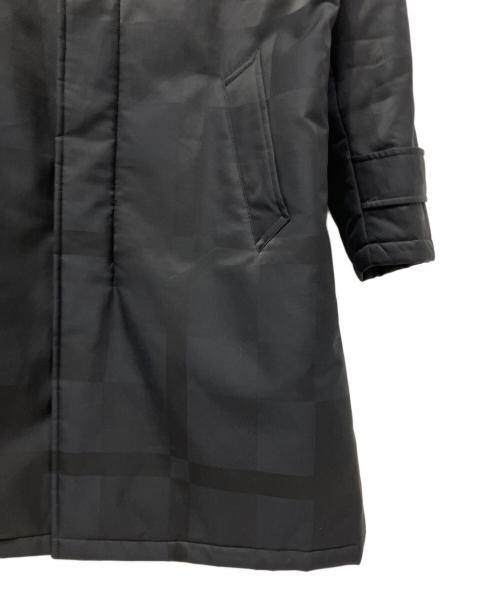 BLACK LABEL CRESTBRIDGE（ブラックレーベル クレストブリッジ）BLACK LABEL CRESTBRIDGE (ブラックレーベル クレストブリッジ) 中綿コート ブラック サイズ:Lの古着・服飾アイテム