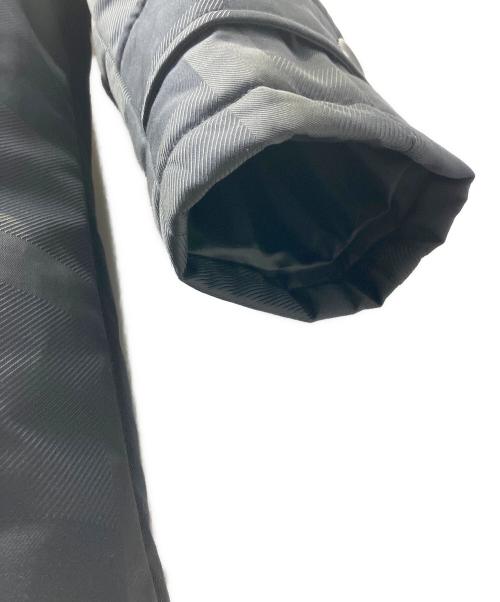 BLACK LABEL CRESTBRIDGE（ブラックレーベル クレストブリッジ）BLACK LABEL CRESTBRIDGE (ブラックレーベル クレストブリッジ) 中綿コート ブラック サイズ:Lの古着・服飾アイテム