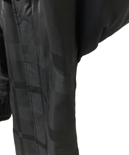 BLACK LABEL CRESTBRIDGE（ブラックレーベル クレストブリッジ）BLACK LABEL CRESTBRIDGE (ブラックレーベル クレストブリッジ) 中綿コート ブラック サイズ:Lの古着・服飾アイテム