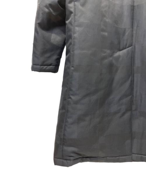 BLACK LABEL CRESTBRIDGE（ブラックレーベル クレストブリッジ）BLACK LABEL CRESTBRIDGE (ブラックレーベル クレストブリッジ) 中綿コート ブラック サイズ:Lの古着・服飾アイテム
