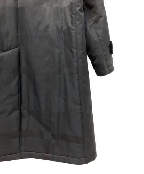 BLACK LABEL CRESTBRIDGE（ブラックレーベル クレストブリッジ）BLACK LABEL CRESTBRIDGE (ブラックレーベル クレストブリッジ) 中綿コート ブラック サイズ:Lの古着・服飾アイテム