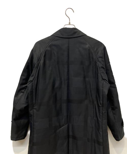 BLACK LABEL CRESTBRIDGE（ブラックレーベル クレストブリッジ）BLACK LABEL CRESTBRIDGE (ブラックレーベル クレストブリッジ) 中綿コート ブラック サイズ:Lの古着・服飾アイテム