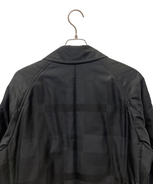 BLACK LABEL CRESTBRIDGE（ブラックレーベル クレストブリッジ）BLACK LABEL CRESTBRIDGE (ブラックレーベル クレストブリッジ) 中綿コート ブラック サイズ:Lの古着・服飾アイテム