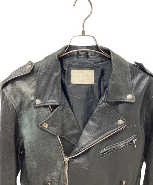 dead wood（デッドウッド）dead wood (デッドウッド) ライダースジャケット ブラック サイズ:42の古着・服飾アイテム