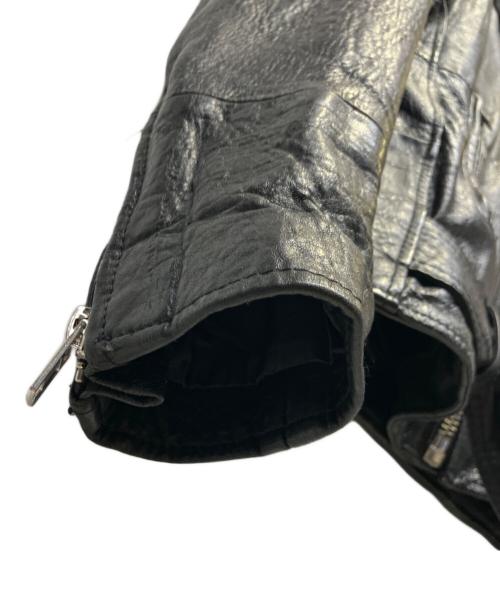 dead wood（デッドウッド）dead wood (デッドウッド) ライダースジャケット ブラック サイズ:42の古着・服飾アイテム