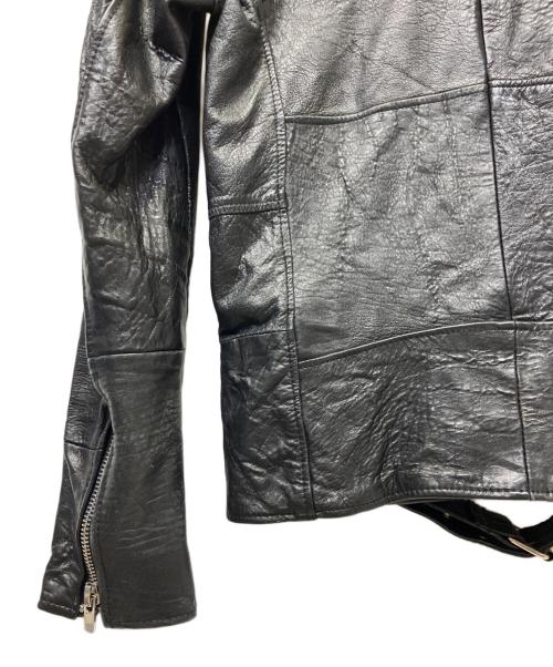 dead wood（デッドウッド）dead wood (デッドウッド) ライダースジャケット ブラック サイズ:42の古着・服飾アイテム