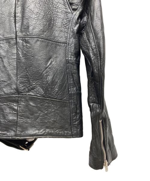 dead wood（デッドウッド）dead wood (デッドウッド) ライダースジャケット ブラック サイズ:42の古着・服飾アイテム