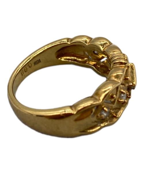 不明（）不明 (フメイ) 石付リング サイズ:11号の古着・服飾アイテム