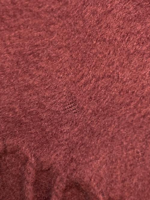 LOUIS VUITTON（ルイ ヴィトン）LOUIS VUITTON (ルイ ヴィトン) マフラー ワインレッドの古着・服飾アイテム